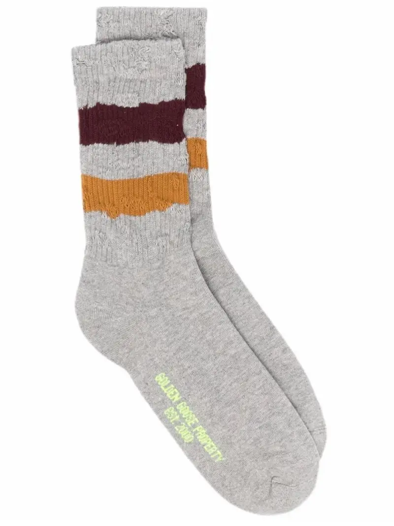 Calzini distressed GRIGIO