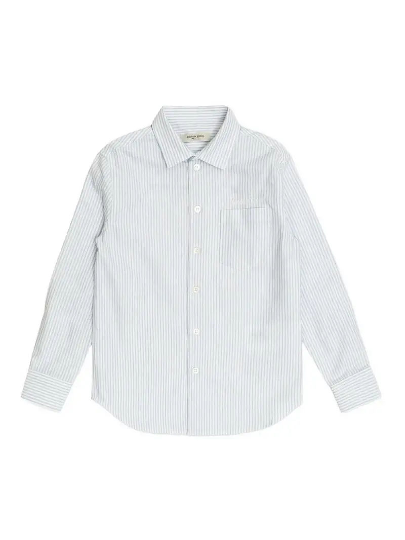 Camicia A Righe Bianco