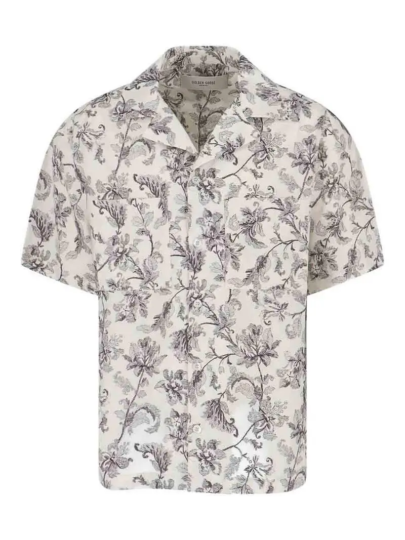 Camicia Bottoni Bianco