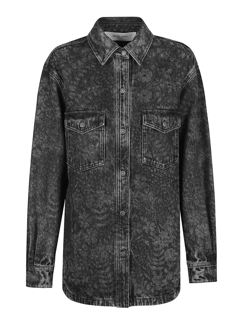 Camicia Denim Nero