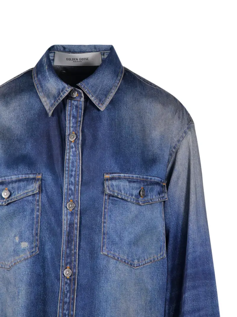 Camicia journey Denim BLU miniatura 3