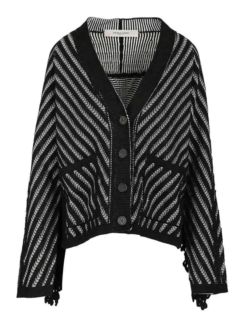 Golden Goose Cardigan Nero 4006840