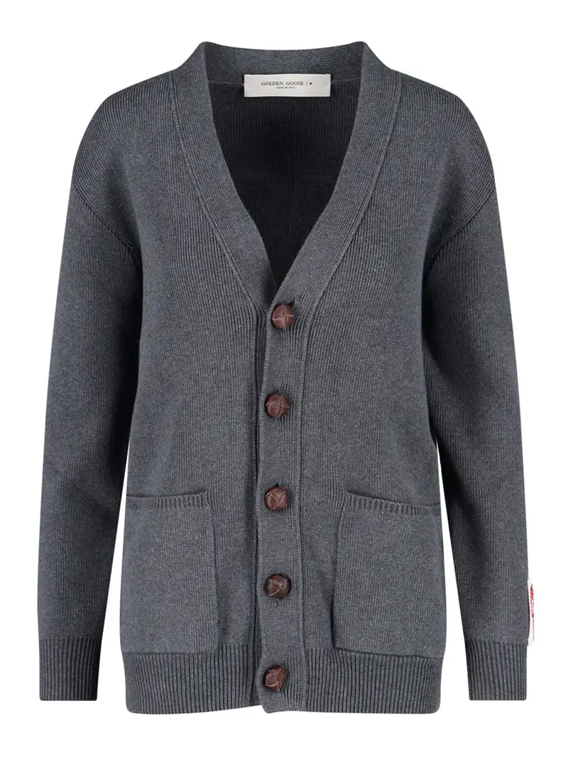 Golden Goose Cardigan Grigio 3293277
