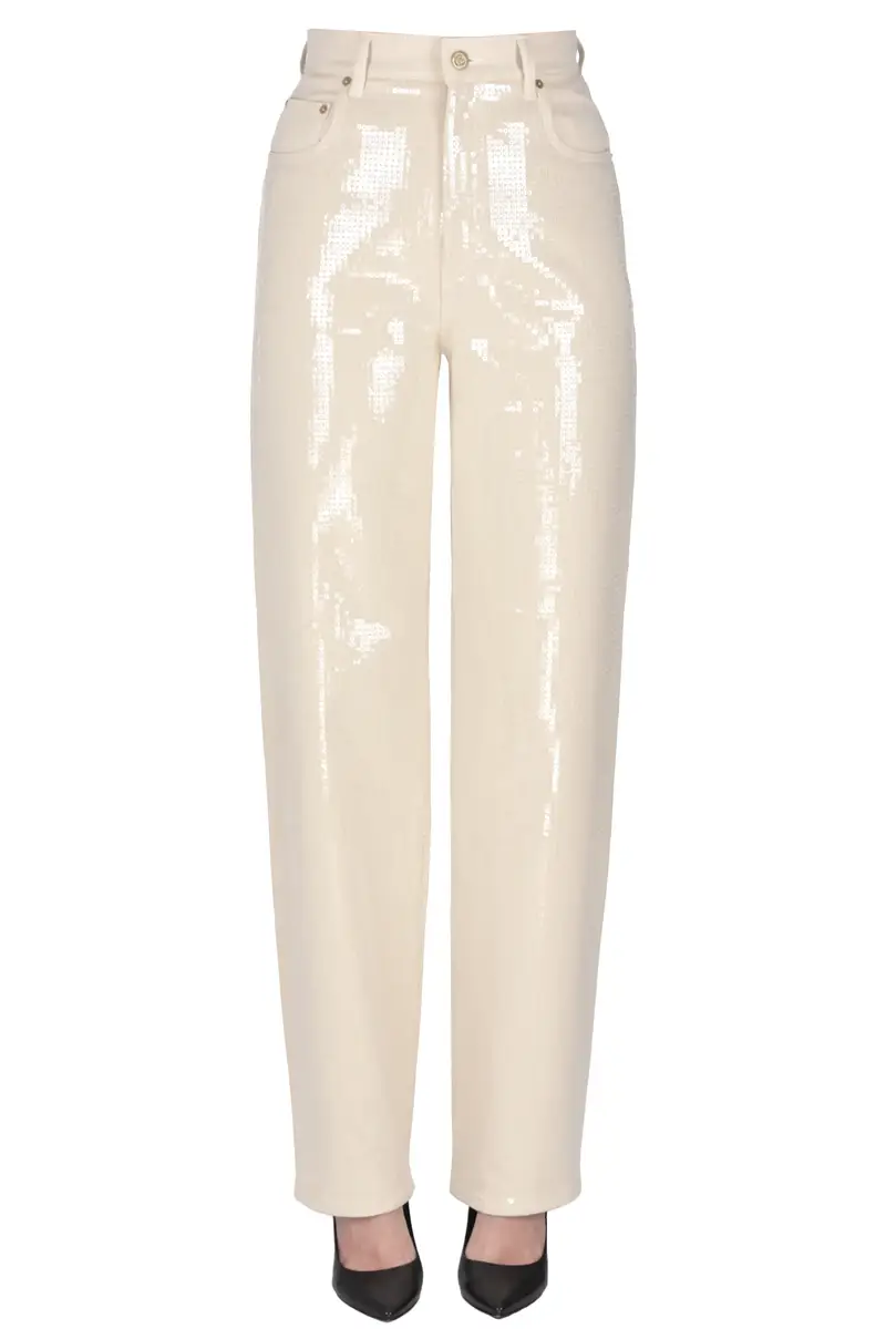 Golden Goose Deluxe Brand Jeans Bianco 2523895