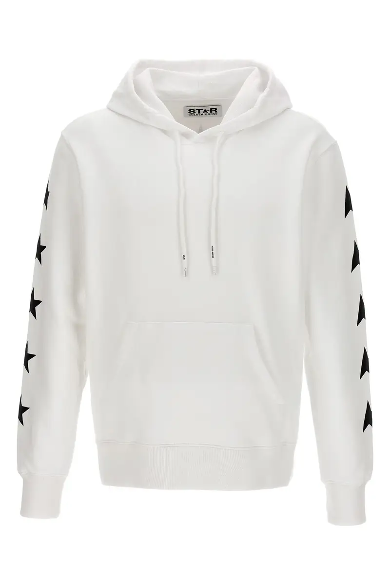 Felpa Con Cappuccio 'Alighiero' Bianco