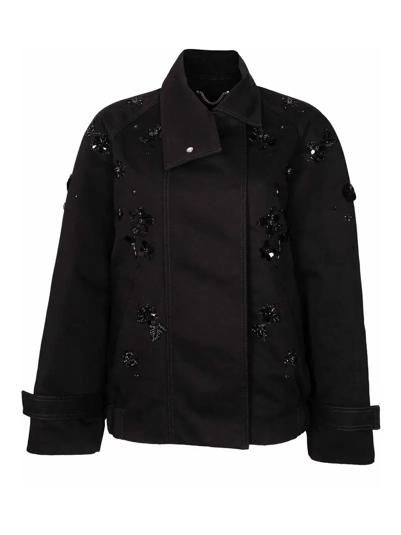 Giacca In Denim Journey Colore Nero