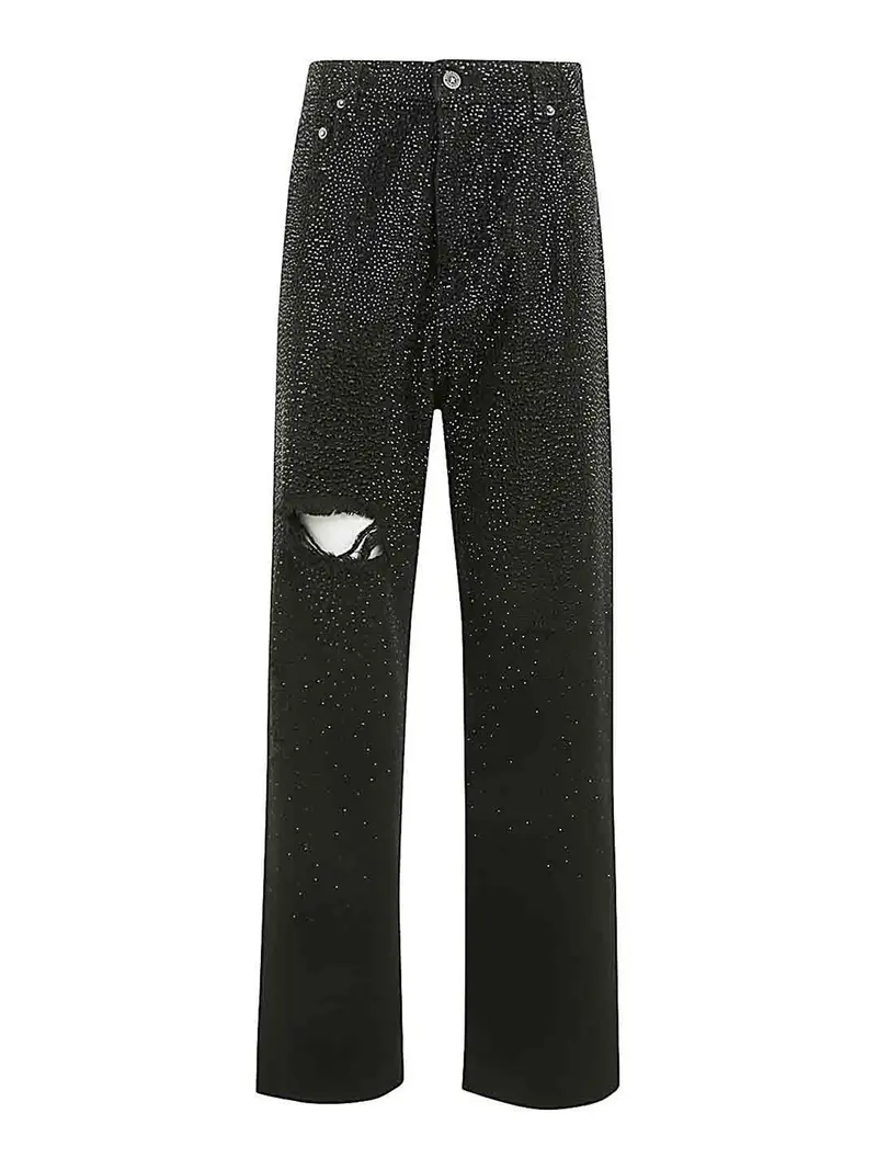 Giacca in denim Nero