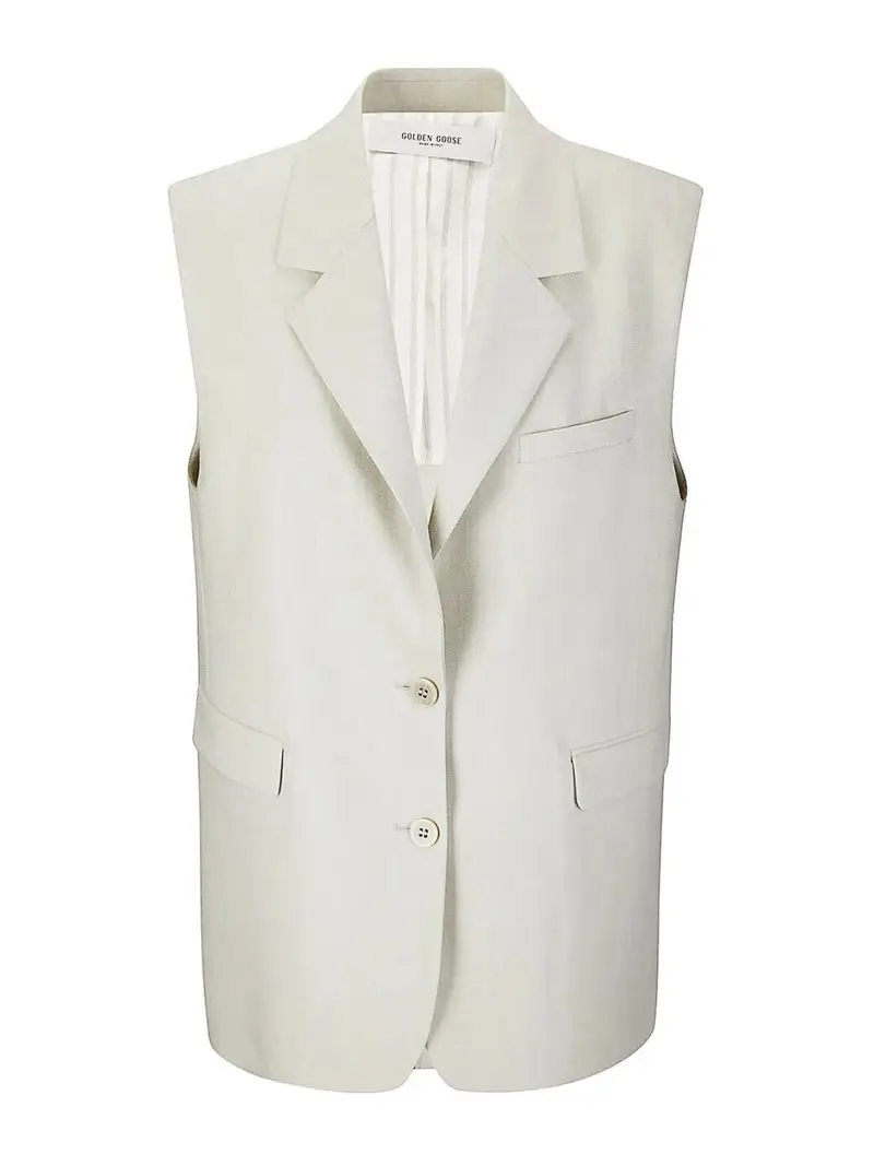 Golden Goose Gilet Bianco 3266399