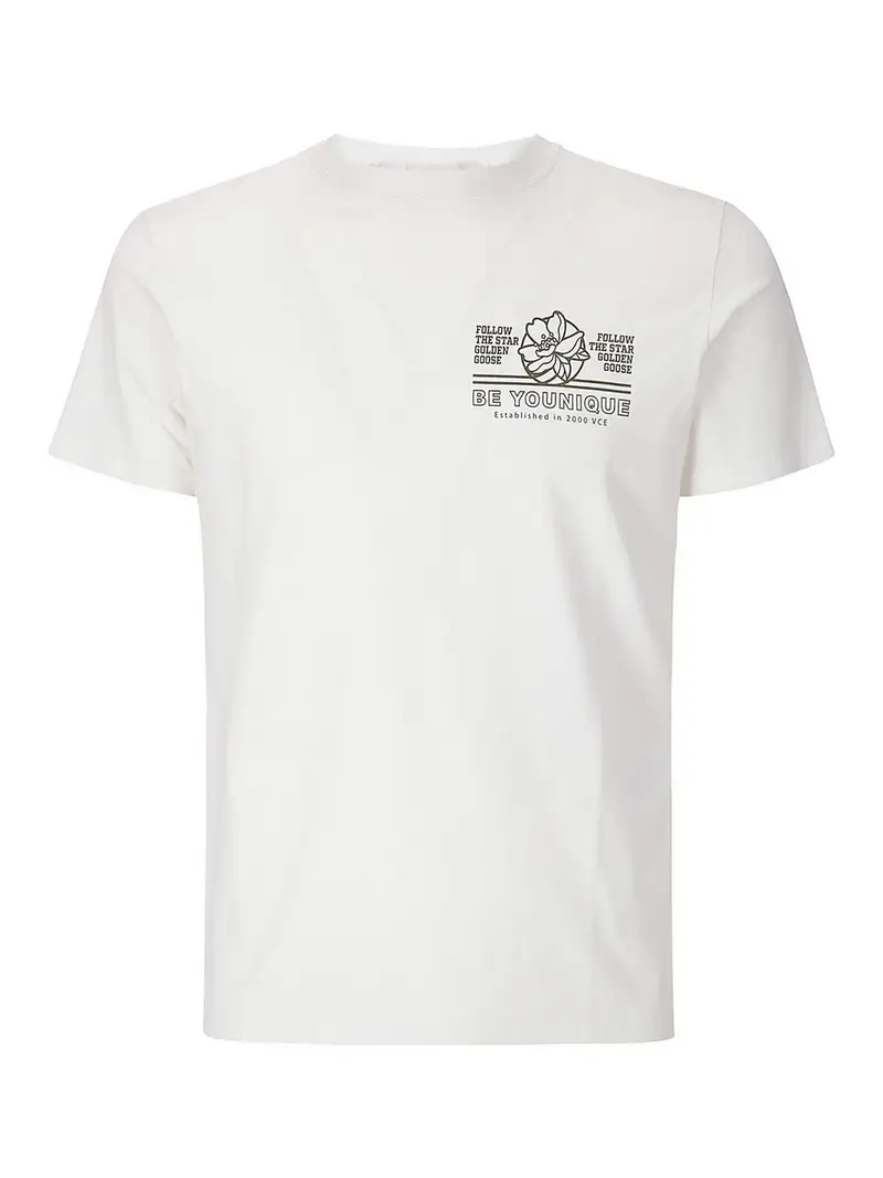 Golden Goose T-shirt Bianco 3266978