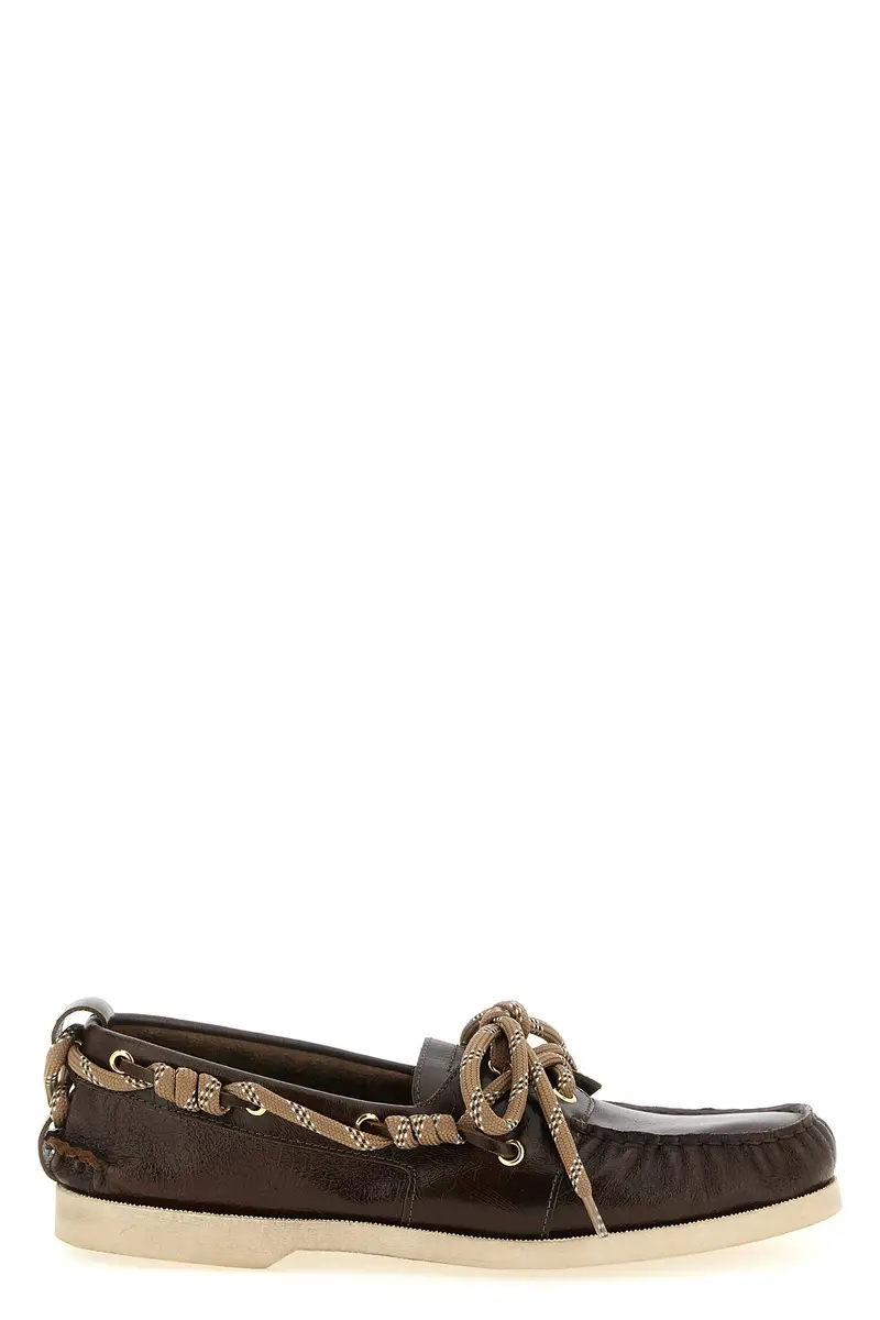 Mocassino Da Barca Marrone