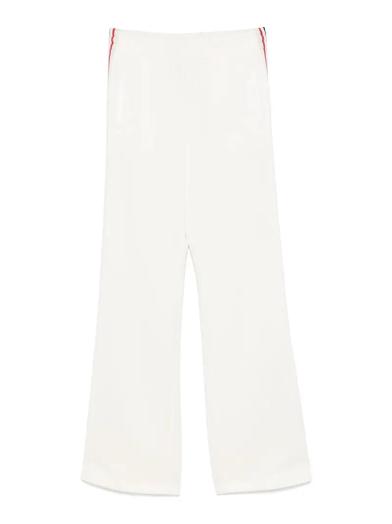 Pantaloni da pista a gamba larga Bianco