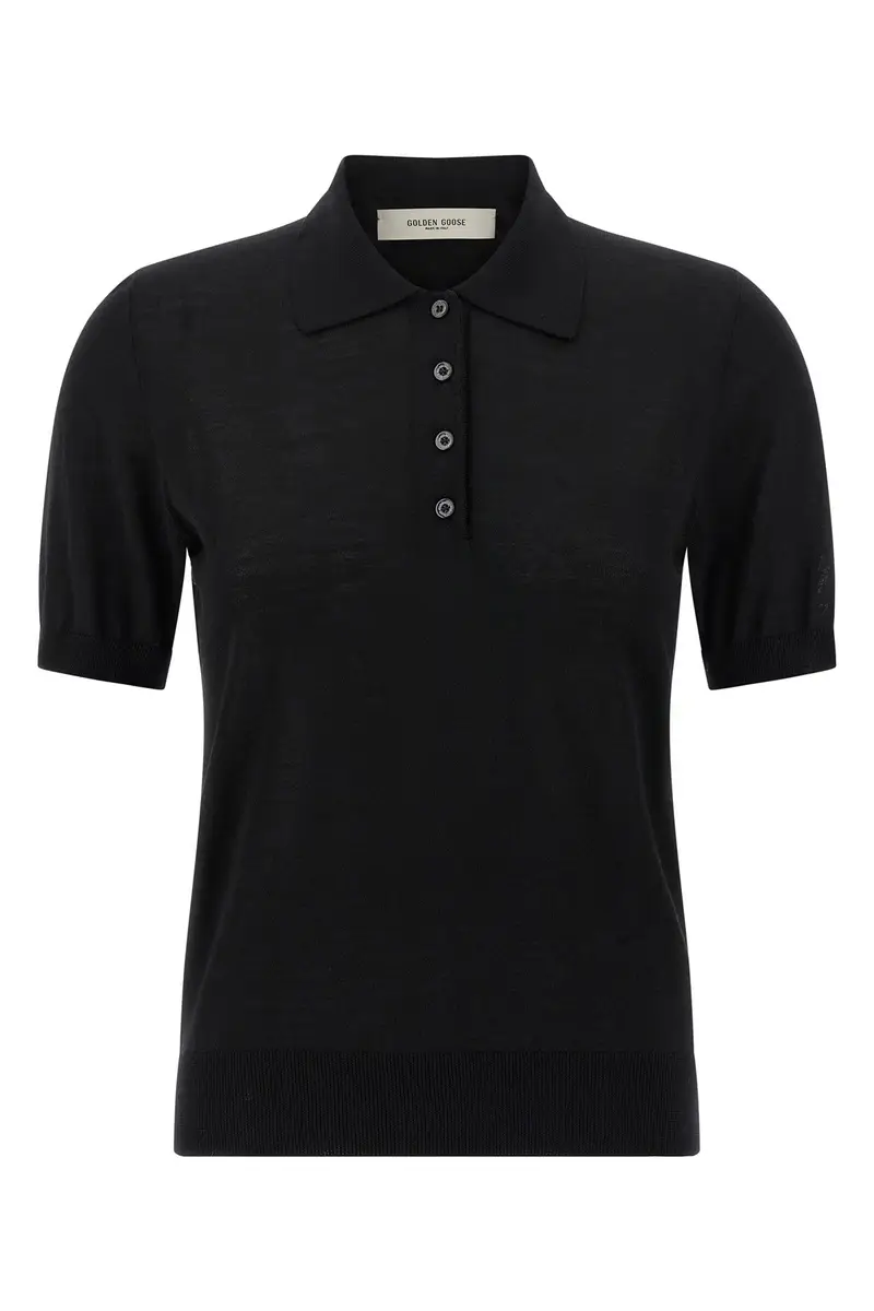 Golden Goose Polo Nero 2552365
