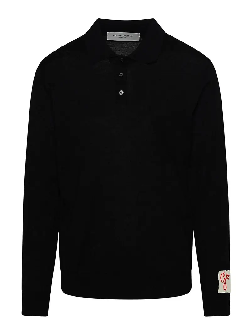 Golden Goose Polo Nero 3383907