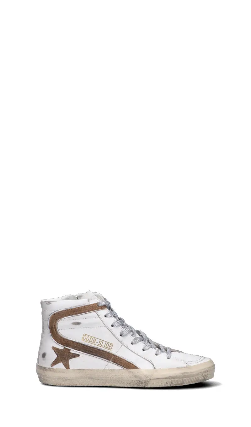 SLIDE CLASSIC Sneaker donna bianca/marrone in pelle Vario