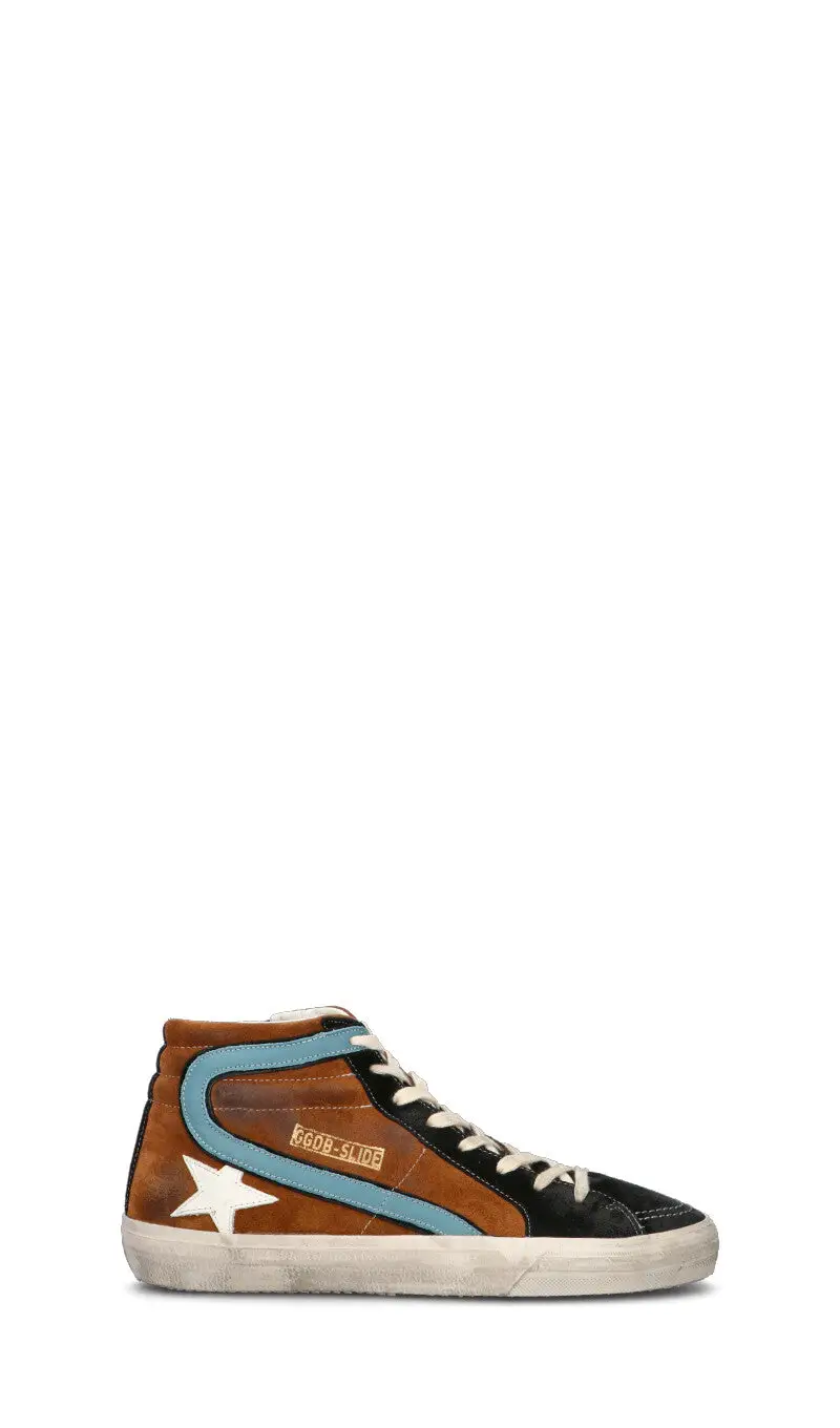 SLIDE CLASSIC Sneaker uomo marrone/nera in suede Vario