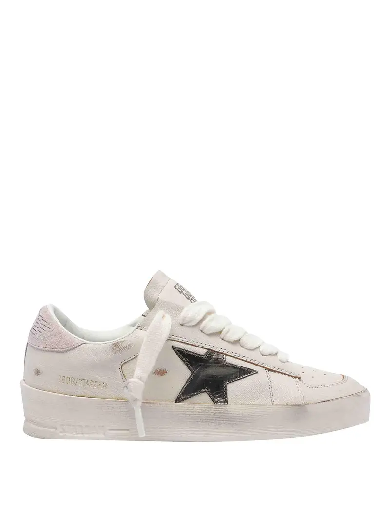 Sneaker di stelle bianche Bianco