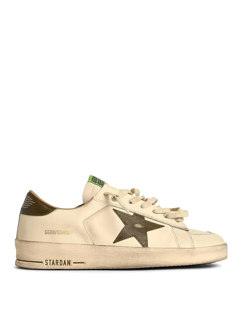 Sneaker in pelle bianca Stardan Bianco