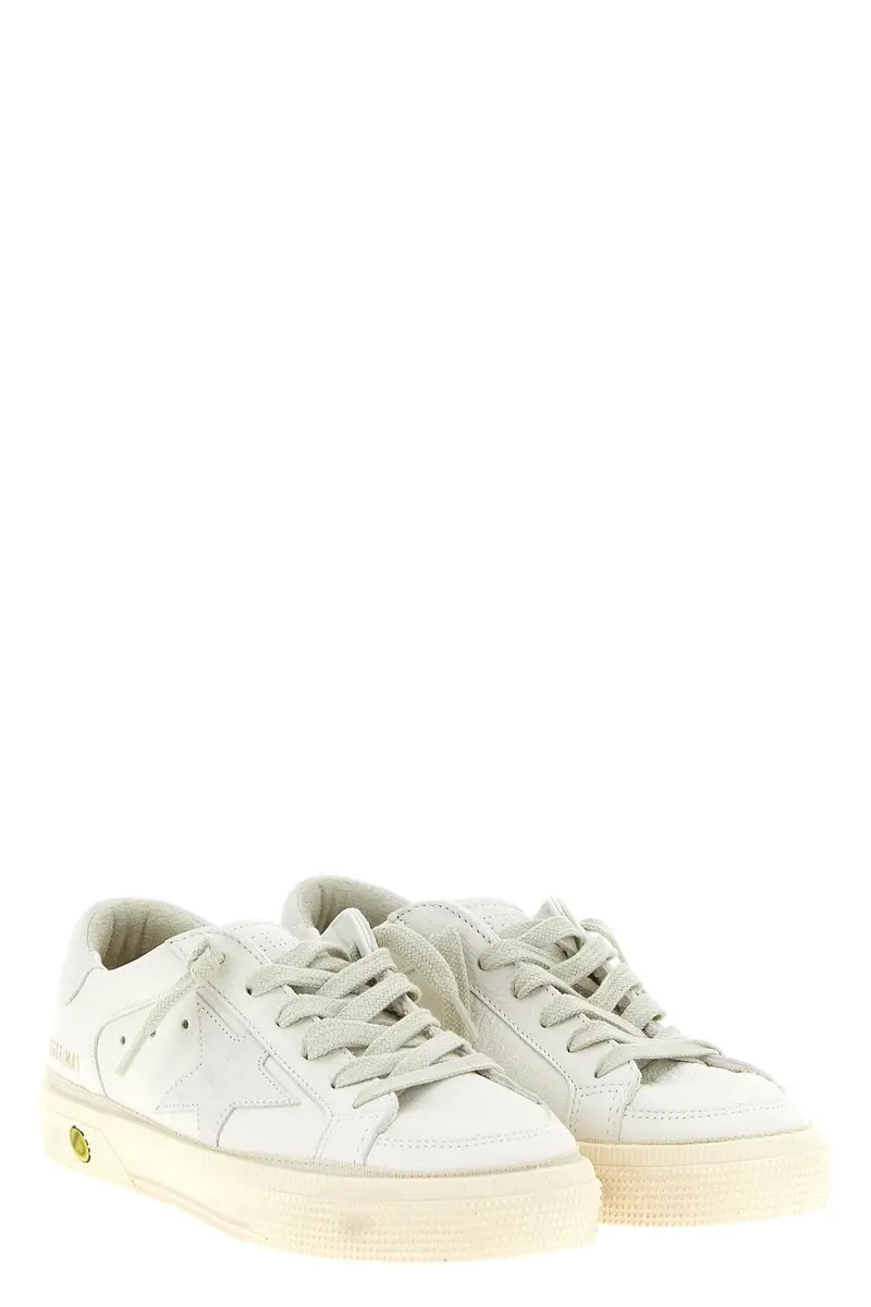 Golden Goose Sneakers May Bianco per Bambini