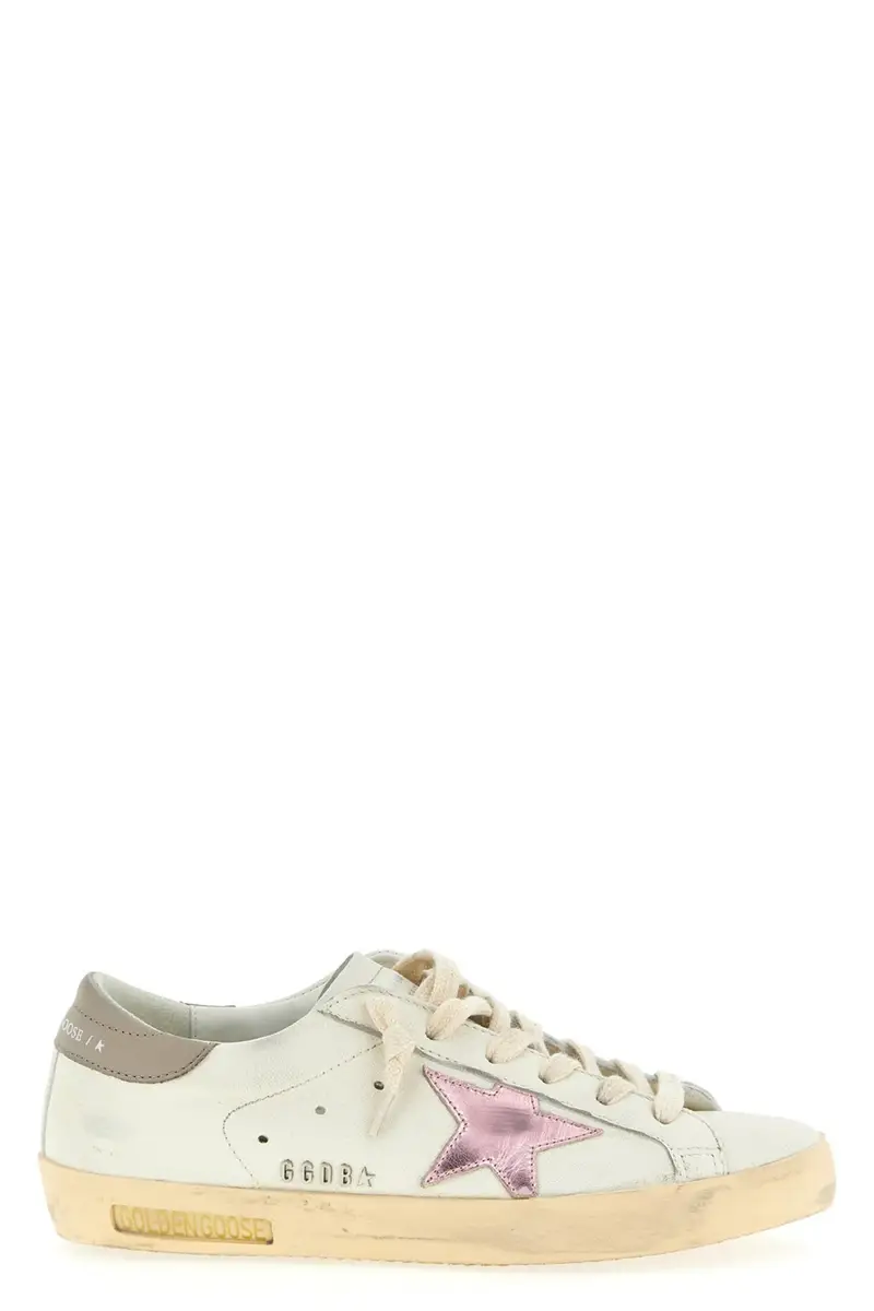 Golden Goose Sneakers Superstar Bianco in pelle