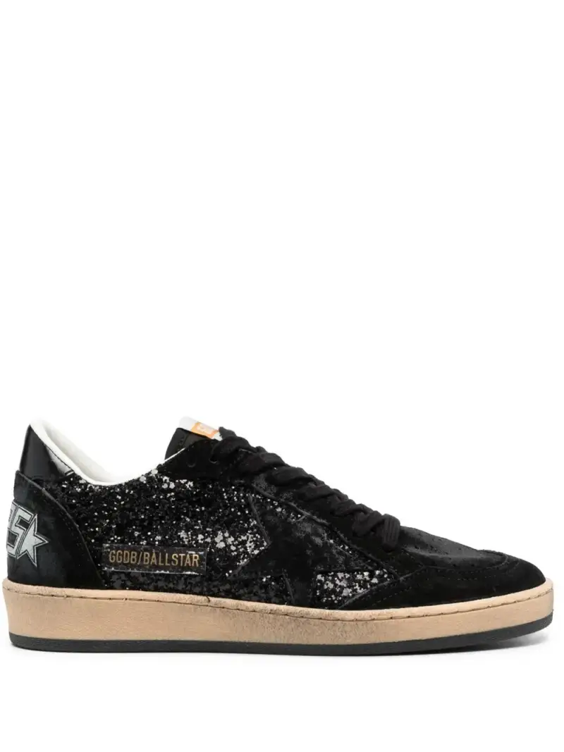Sneakers ballstar glitter NERO