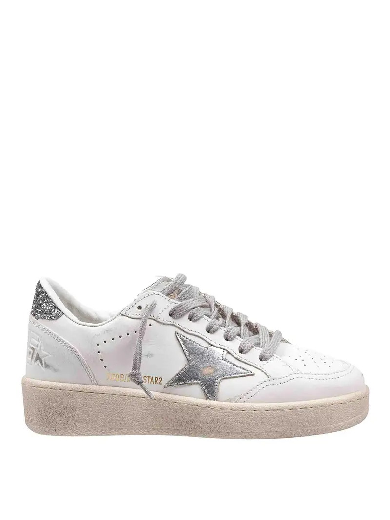 Sneakers Ballstar In Pelle Bianco