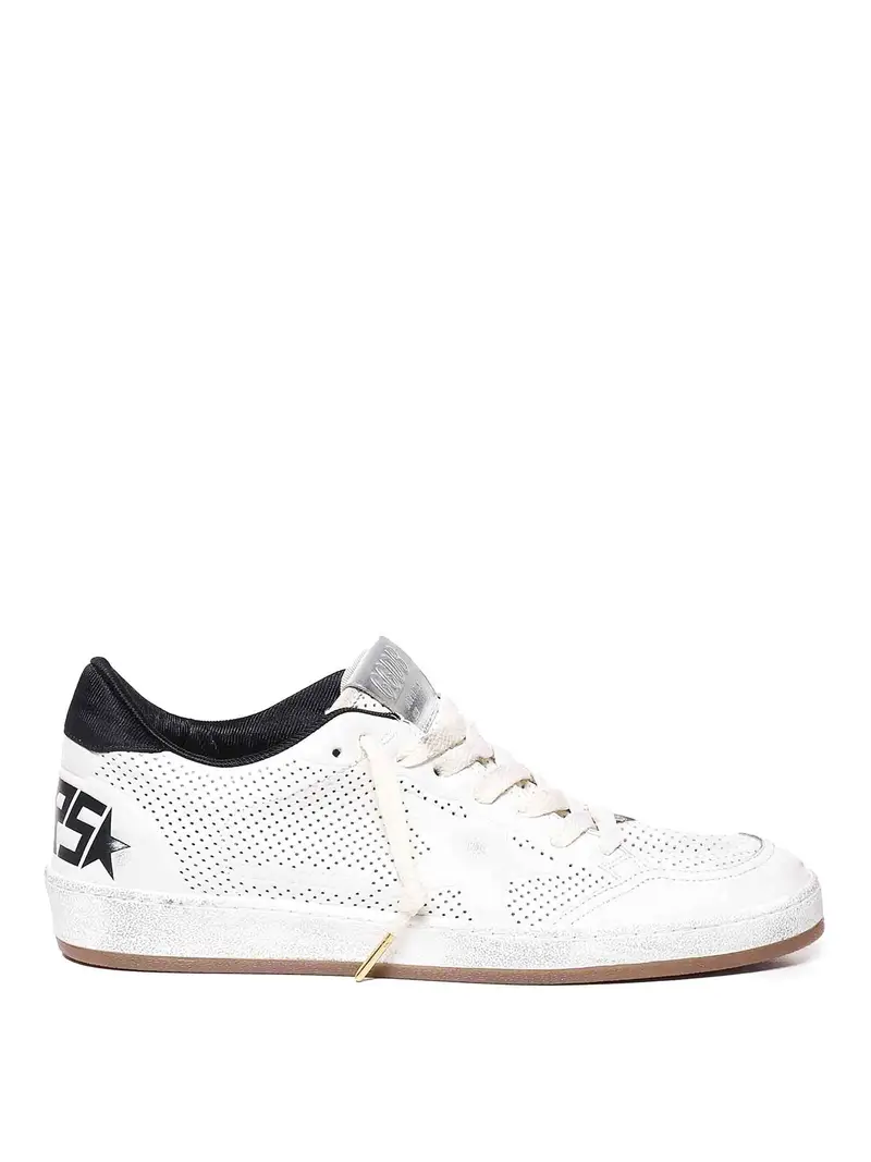 Sneakers con stella a sfera Bianco