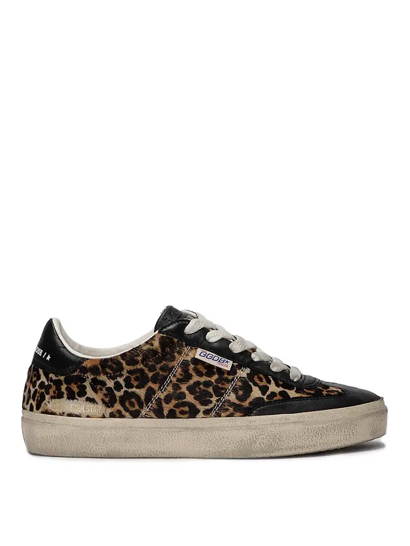 Sneakers in pelle Animalier