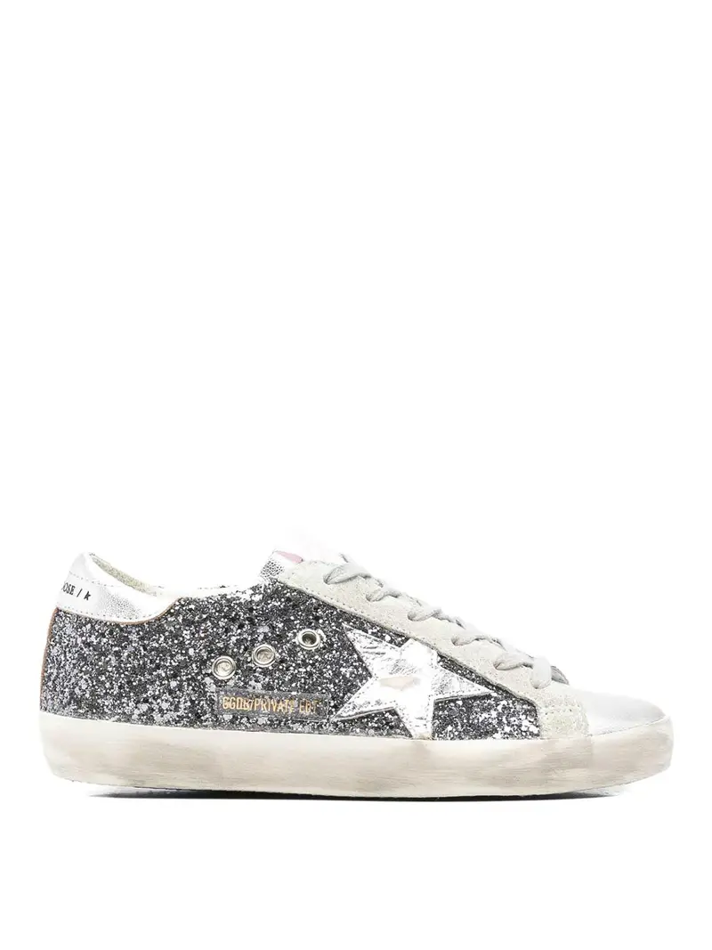 Sneakers in pelle Super Star Grigio