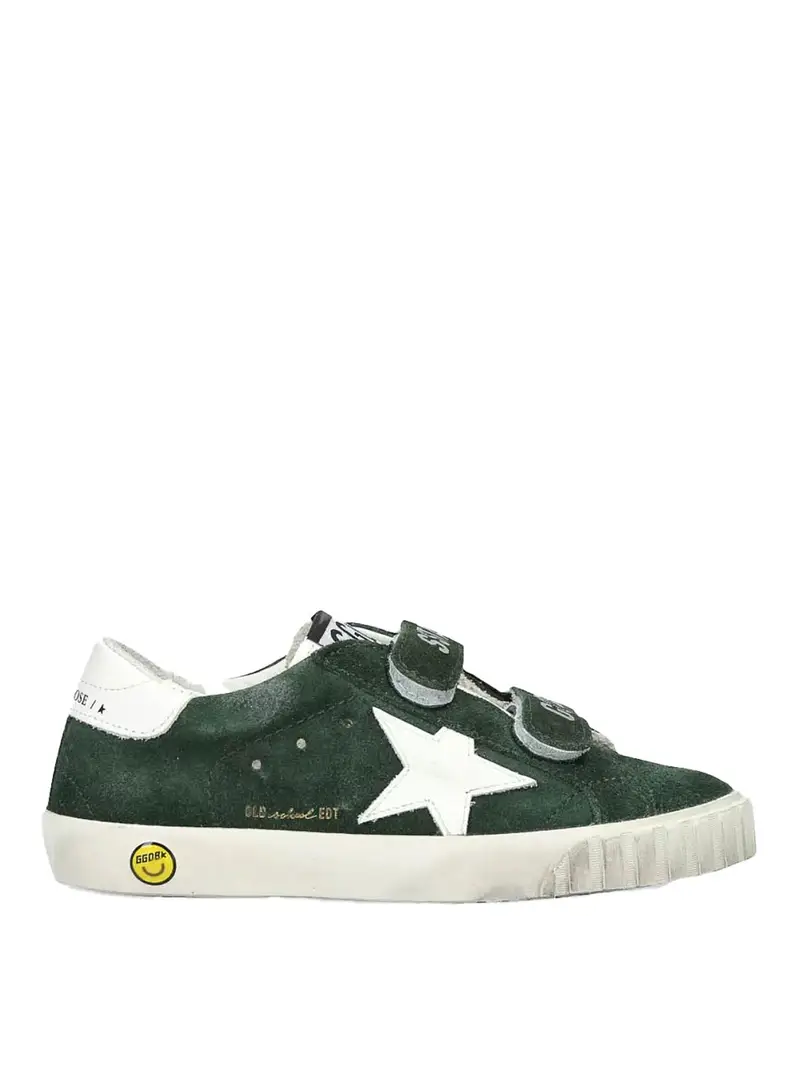 Sneakers oin pelle Verde