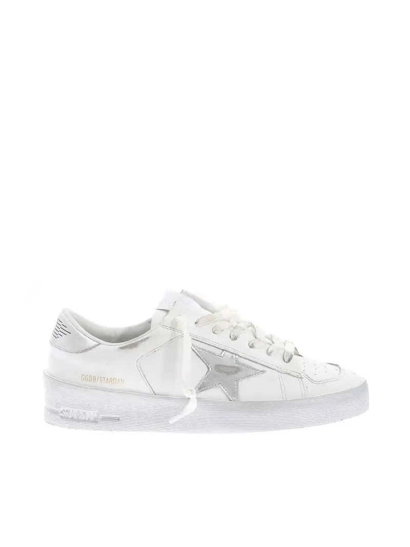 Sneakers Stardan bianche e argento Bianco