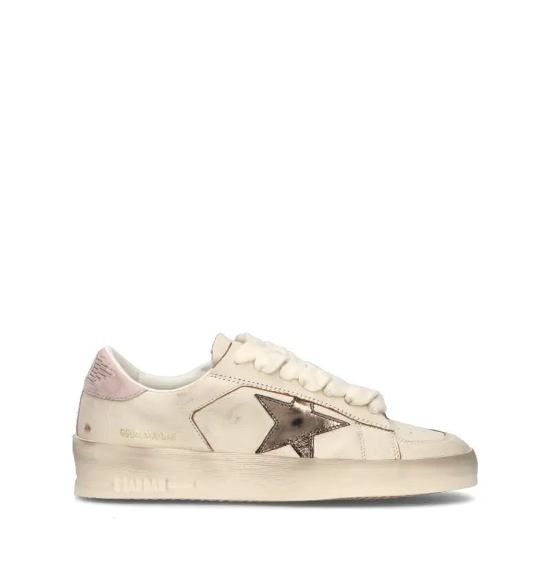 STARDAN Sneaker donna bianca in pelle Vario