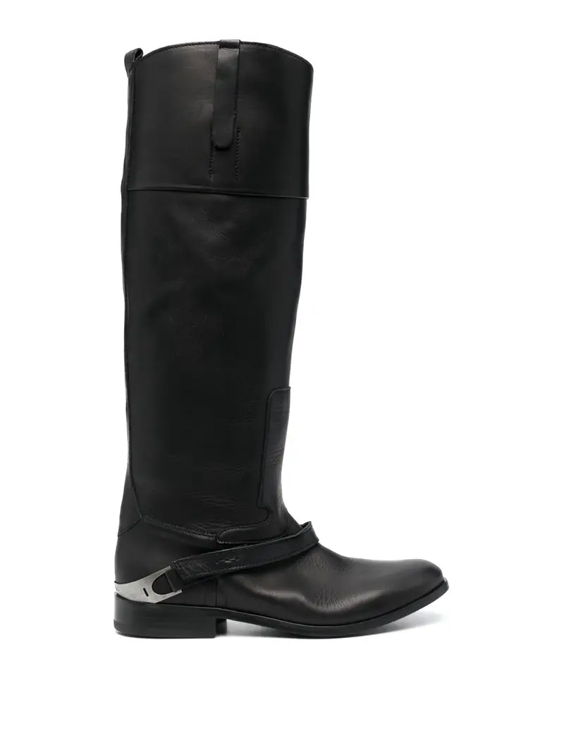 Stivali alti Charlie Nero