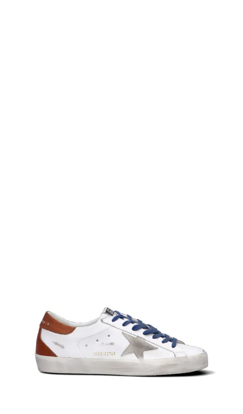 SUPER-STAR CLASSIC Sneaker uomo bianca/cuoio in pelle Vario