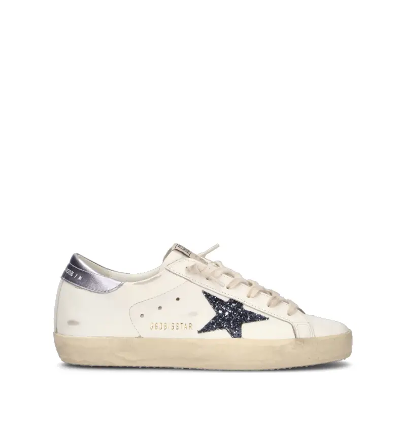SUPER-STAR CLASSIC WITH LIST Sneaker donna bianca in pelle Vario