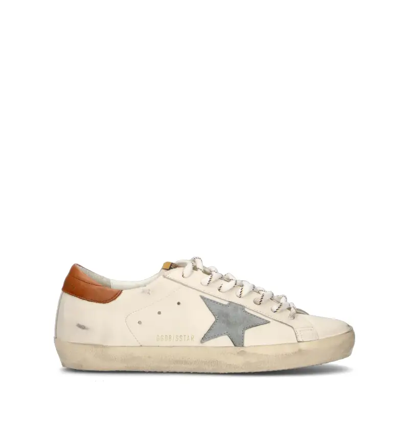 SUPER-STAR CLASSIC WITH LIST Sneaker uomo bianca in pelle Vario