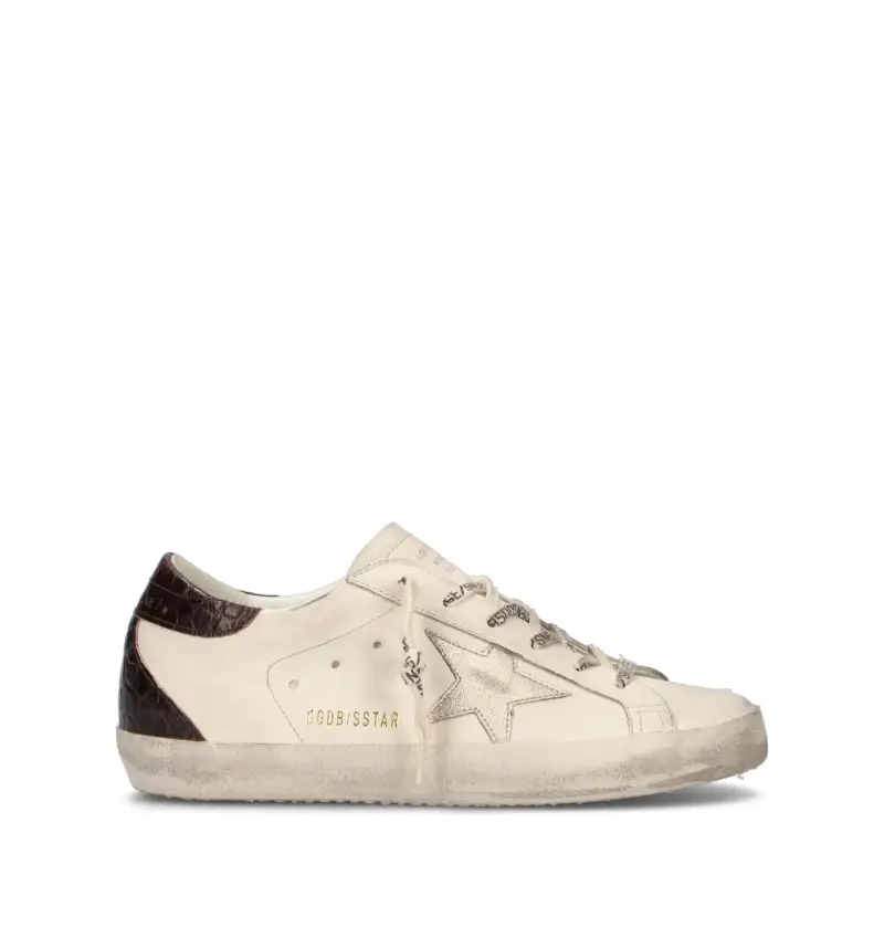 SUPER-STAR CLASSIC WITH SPUR Sneaker donna bianca in pelle Vario