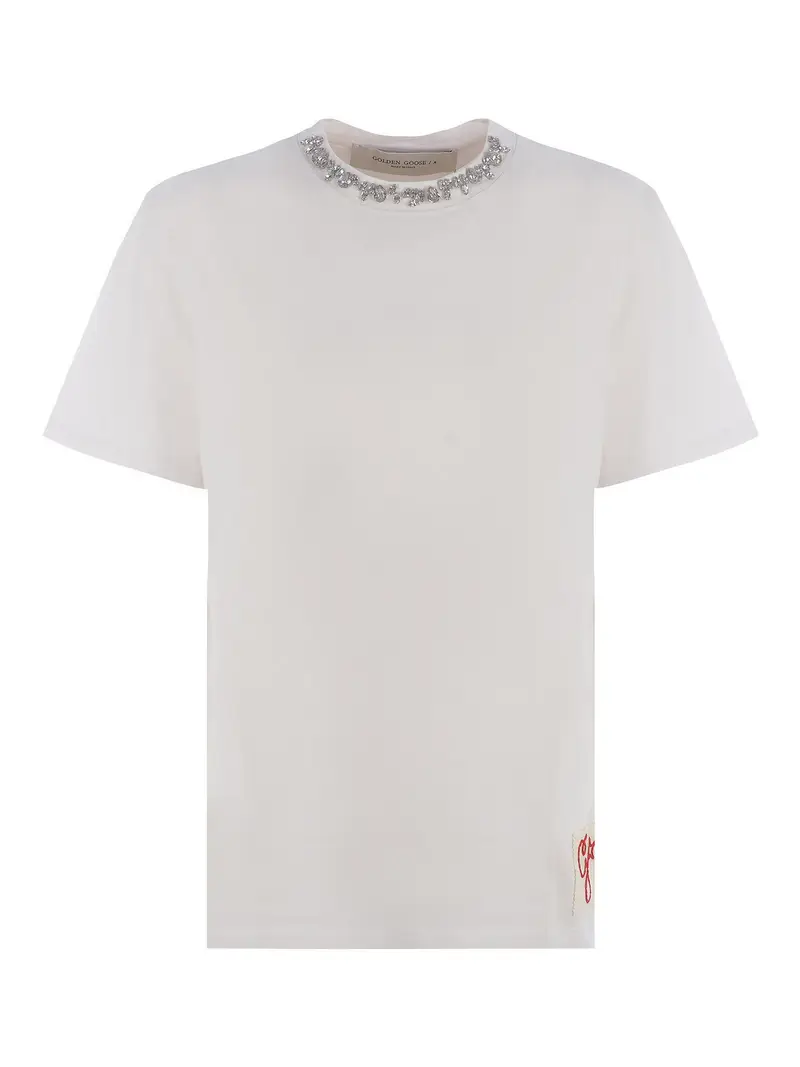 Golden Goose T-shirt Bianco 3259421
