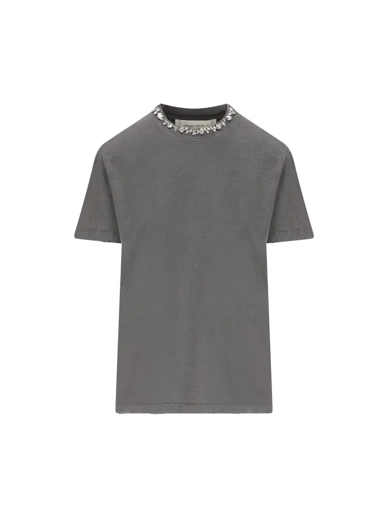 T-Shirt In Cotone GRIGIO
