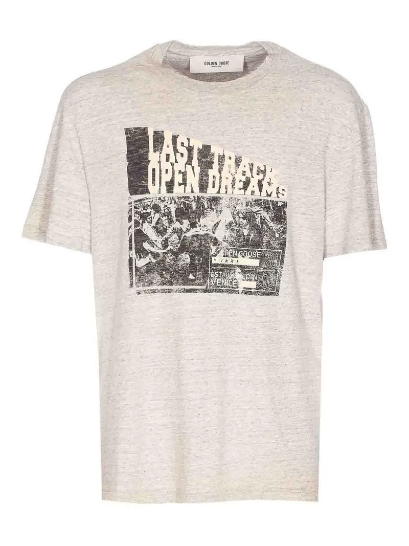 Golden Goose T-shirt Grigio 3296479