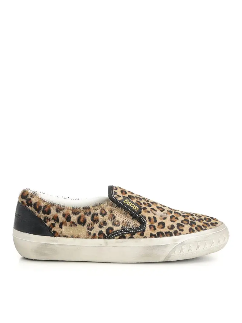 Vce Penstar Sneaker in leopardo Pony Skin Animalier