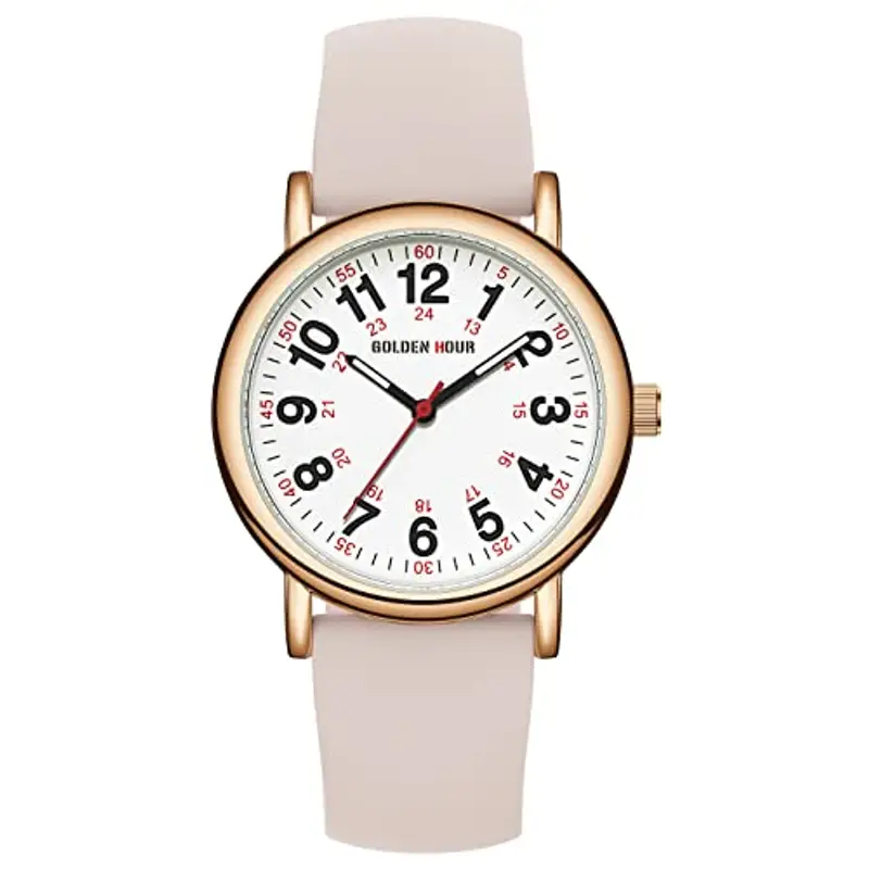GOLDEN HOUR Orologio da Infermiere Impermeabile per Professionisti Medici, Studenti Donne Uomini miniatura 2