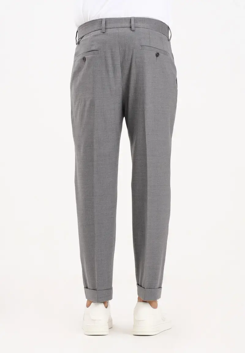 GOLDEN CRAFT Pantalone Alfio grigio da uomo miniatura 3