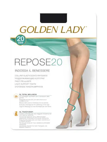 COLLANT RIPOSANTE DONNA GOLDEN LADY REPOSE 20