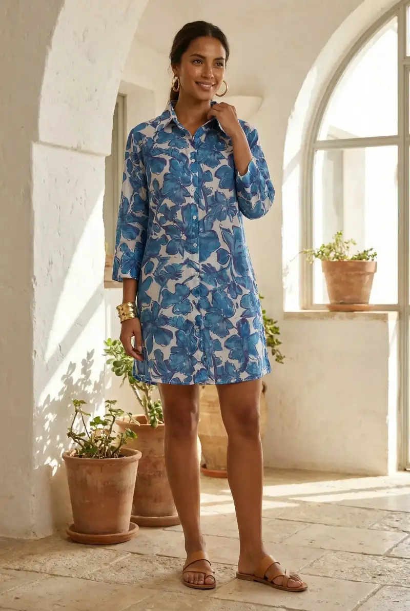 ABITO CAMICIA CLASSICO | Colore Blu |