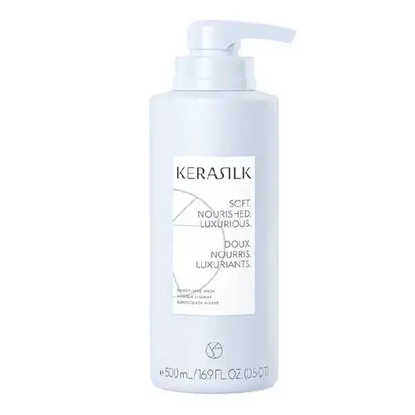 Maschera Nutriente E Lisciante Per Capelli Crespi E Ribelli Kerasilk (Maschera Lisciante) 500 Ml