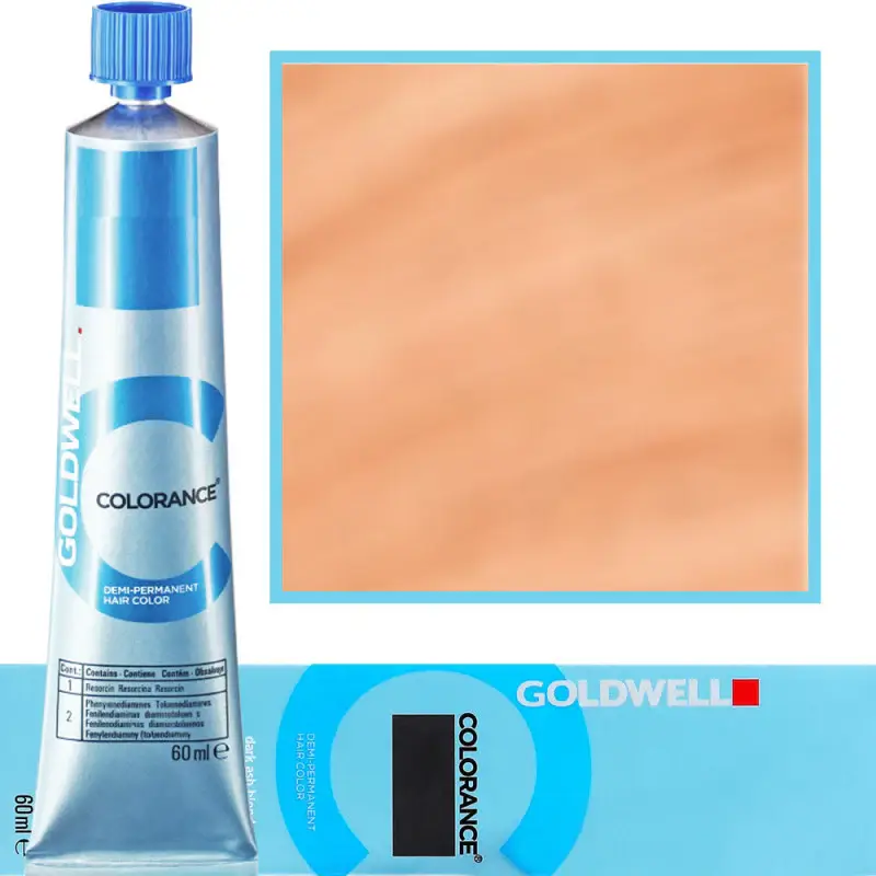 Tintura per capelli Goldwell Colorance 60 ml, colore pesca pastello