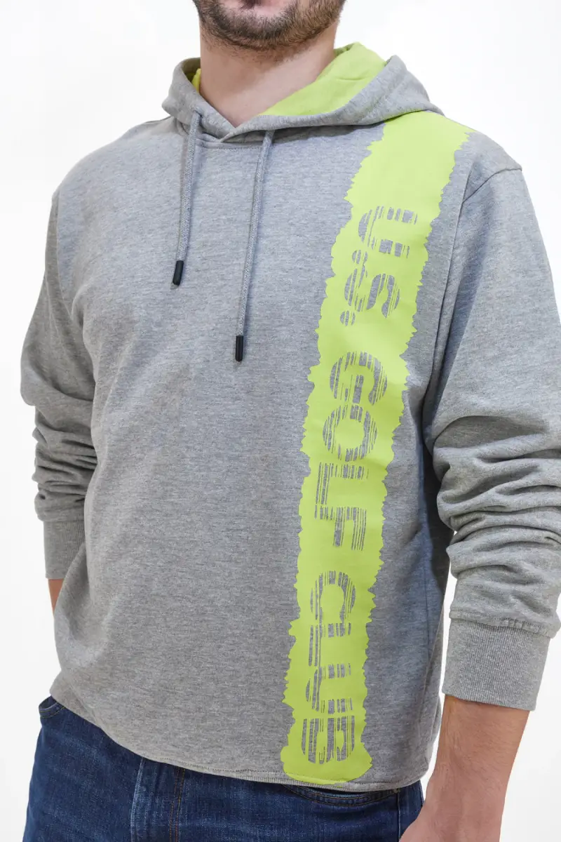 Felpa con Cappuccio Us Golf Club 1228 [GRIGIO]
