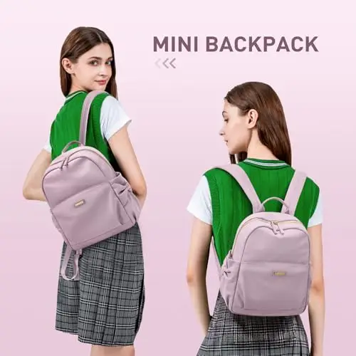 GOLF QUALITY Mini Ultra Leggero Casual Zaino da Donna Zainetti Giornaliero da Bambina Daypack, Zaino Donna Elegante miniatura 2