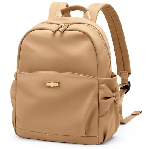 GOLF QUALITY Zaino da Donna Antifurto Borse Nylon Impermeabile,Zaino Donna Elegante Borse a Zainetto Daypack Spalla per