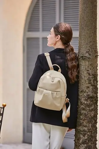 GOLF QUALITY Zaino Donna Antifurto, Borsa Donna Elegante 2 in 1, Borsa Tracolla Zainetto Borse a Mano, Zaini Lavoro miniatura 2